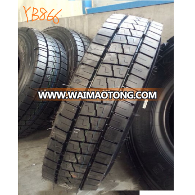 HOT PATTERN TO INDIAN MARKET truck tire with BIS YB866 10.00r20-18pr